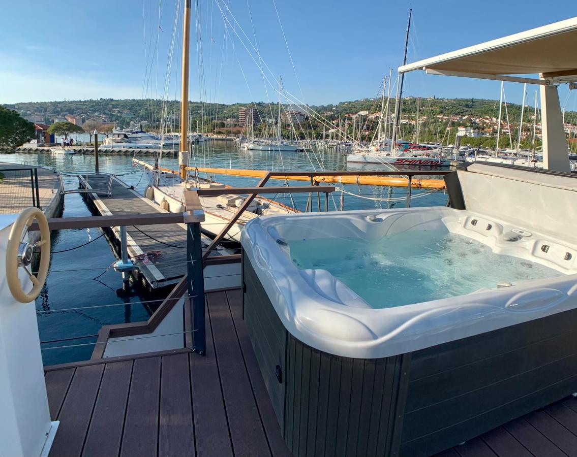 Bellavista Houseboat Apartment Portorose Portorož Exterior foto